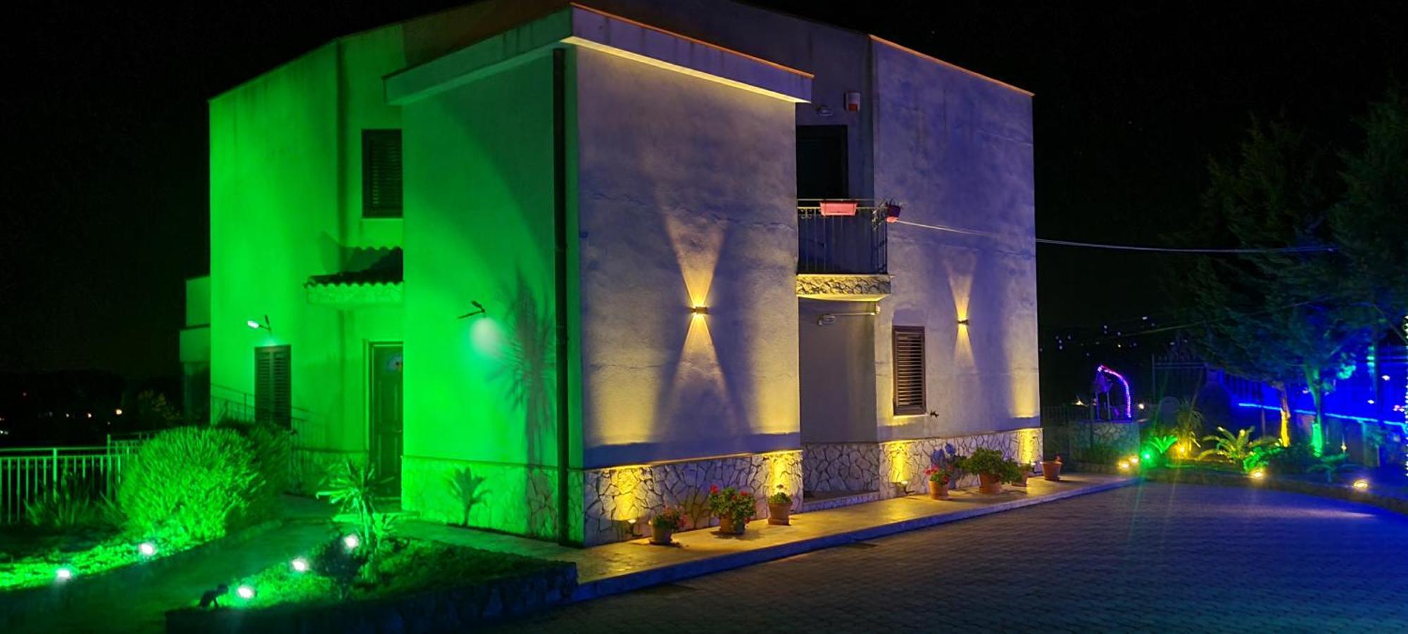 Enna Villa Del Sole E Delle Stelle Bagian luar foto